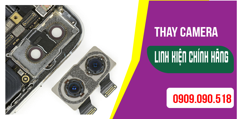 Thay camera linh kiện chính hãng tại Hanoimobile